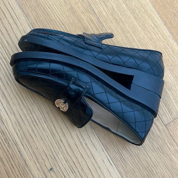 CHANEL COCO COIN LOAFERS